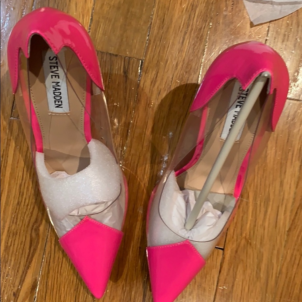Steven madden hot pink heels